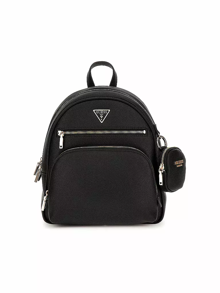 Black and white guess backpack online